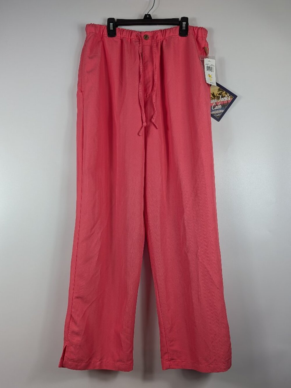 Havana Jack's Cafe Wide Leg Pants Pull On Drawstring Petite Large